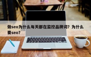 做seo为什么每天都在监控品牌词？为什么要seo？