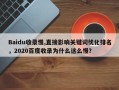Baidu收录慢,直接影响关键词优化排名，2020百度收录为什么这么慢？