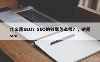 什么是SEO？SEO的效果怎么样？，啥是seo