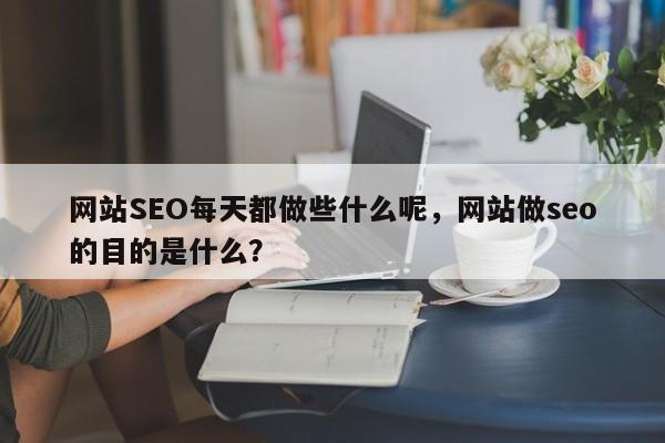 网站SEO每天都做些什么呢，网站做seo的目的是什么？-第1张图片-巾文seo网站优化
