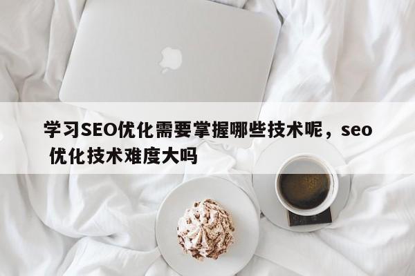 学习SEO优化需要掌握哪些技术呢，seo 优化技术难度大吗-第1张图片-巾文seo网站优化