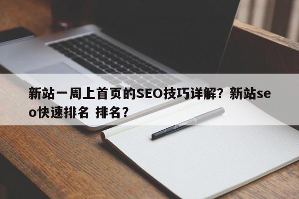 新站一周上首页的SEO技巧详解？新站seo快速排名 排名？-第1张图片-巾文seo网站优化