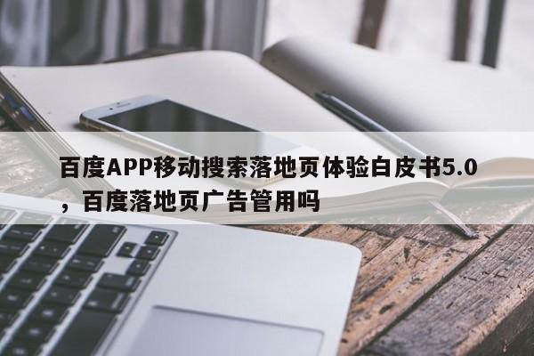 百度APP移动搜索落地页体验白皮书5.0,百度落地页广告管用吗-第1张图片-巾文seo网站优化 百度APP移动搜索落地页体验白皮书5.0,百度落地页广告管用吗-第1张图片-巾文seo网站优化